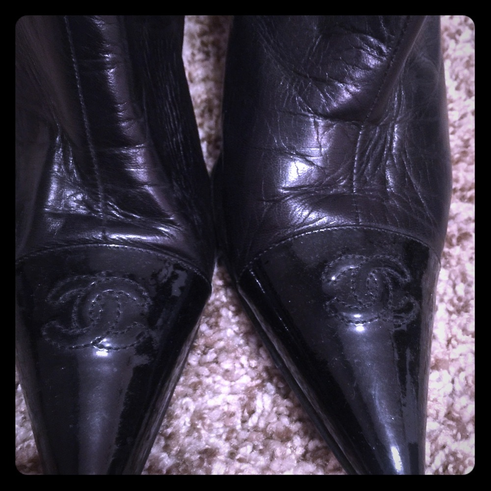Chanel and Prada shoes Burberry and Prada pants